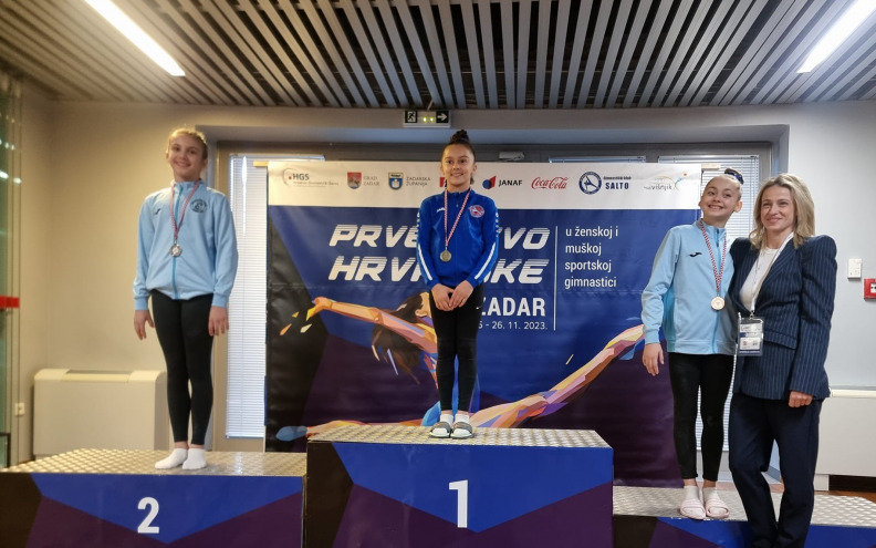 Amelie Gašparović kadetska prvakinja Hrvatske u višeboju!