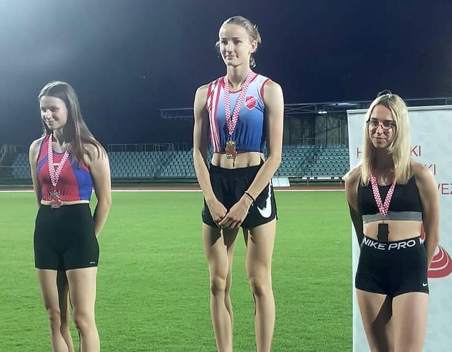 Atletičarka AK Alojzije Stepinac Antonia Džaja donijela Zadru još jednu državnu medalju