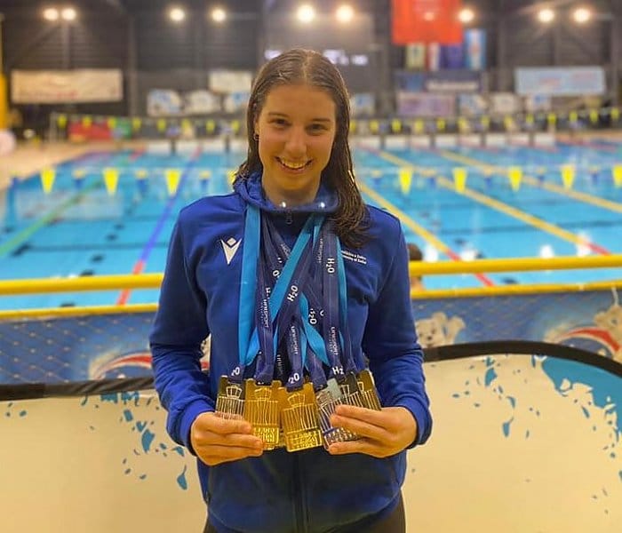 Zadarska studentica u Vukovaru do 9 medalja u plivanju