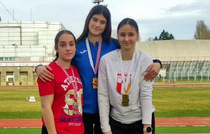 ATLETSKI ŠPORTSKI KLUB ZADAR Cvita Klarić prvakinja Hrvatske u bacanju koplja