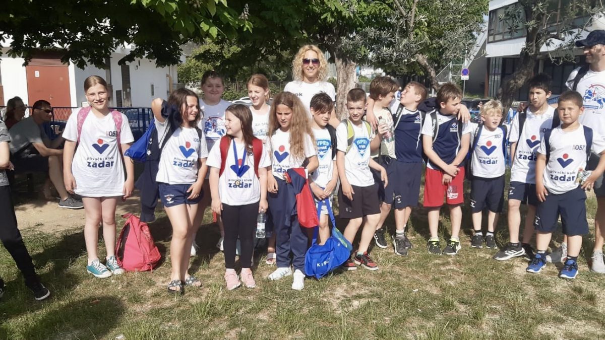 ZADARSKI MLAĐI PLIVAČI NA SPLITSKOJ LIGI Bronca za Noemi Mariu Knez