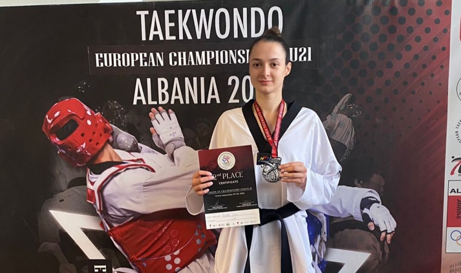 VELIKO POSTIGNUĆE Ariana Oreč srebrna na Mlađe seniorskom prvenstvu Europe