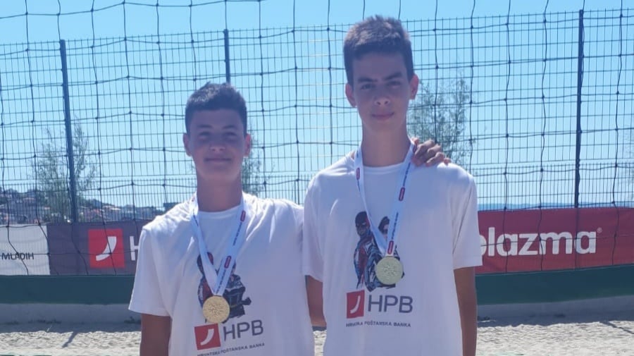 Dvojac iz OK Zadar, Jakov Marković i Luka Buljat osvojio Plazma sportske igre mladih u odbojci