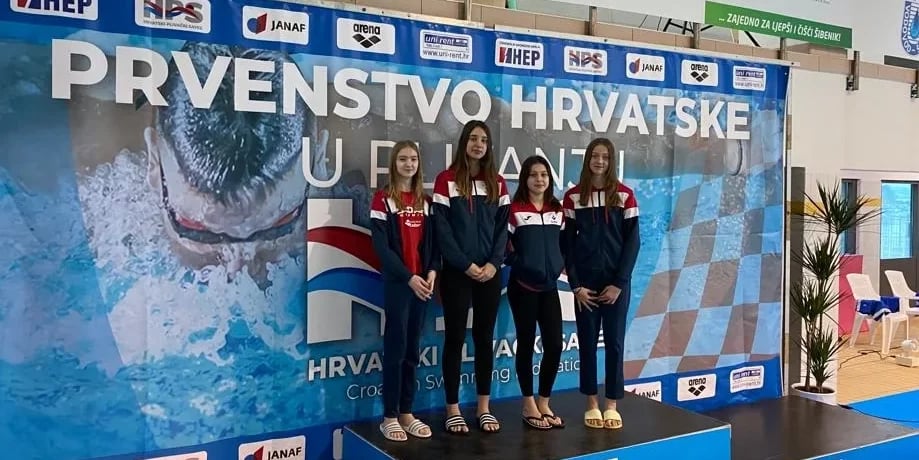 PLIVAČKI KLUB ZADAR Niz osobnih rekorda i dobri nastupi na PH u Šibeniku