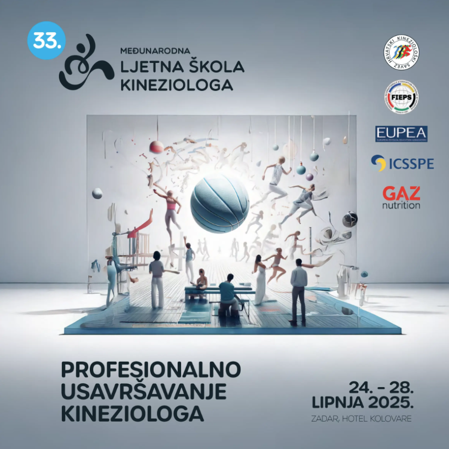 LJETNA ŠKOLA KINEZIOLOGA – U Zadru od 24. do 28. lipnja