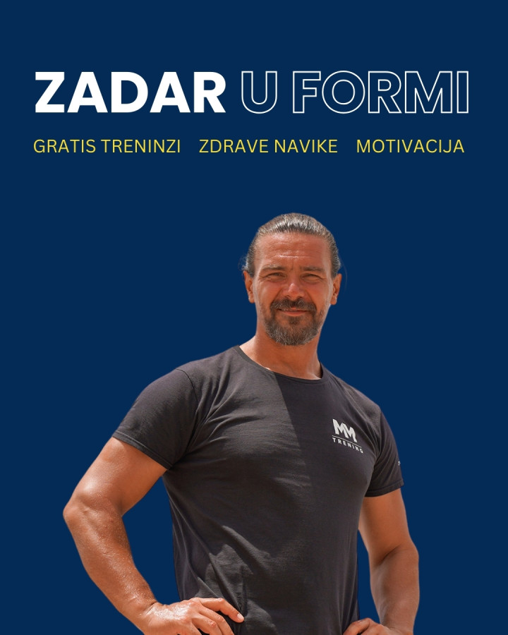 Zadar u formi- od 1. rujna na otvorenim terenima ŠC  Višnjik