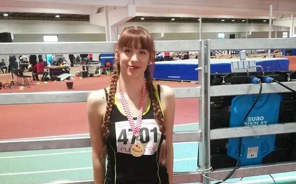 AK Olympionik: Sara Šandrić državna mlađe juniorska prvakinja u skoku u vis