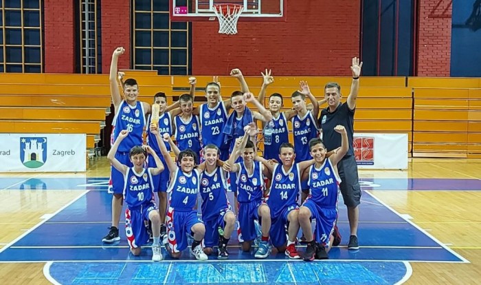 Škola košarke Zadar treća u Hrvatskoj