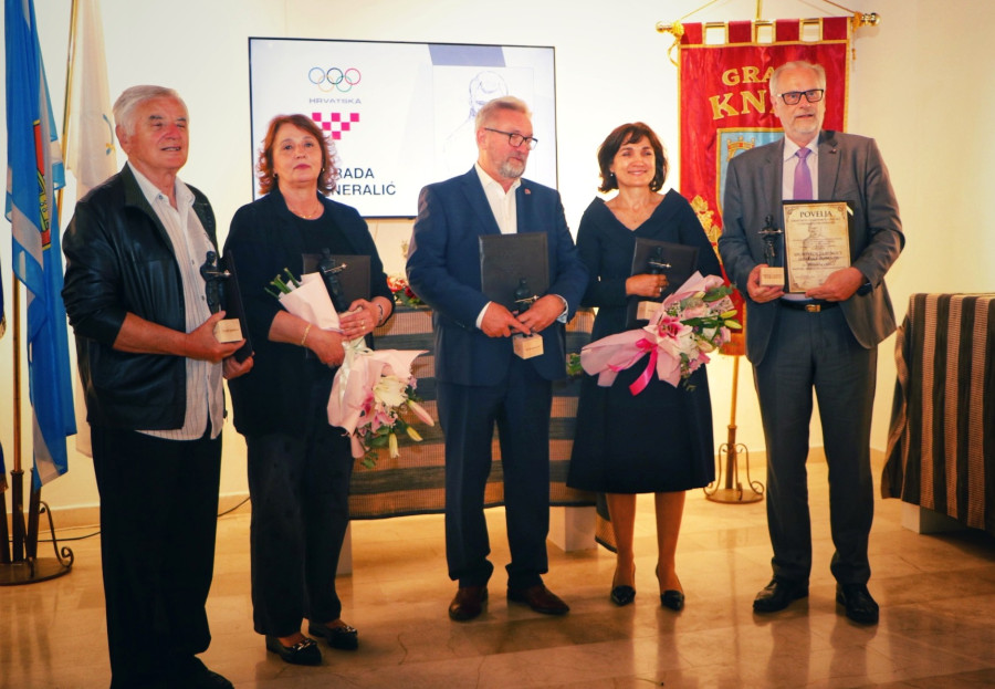 Na svečanosti u Kninu HOO sedmi put dodijelio Nagradu ‘Milan Neralić’ zaslužnicima sporta na lokalnoj razini