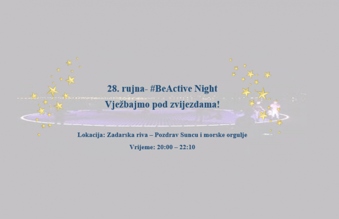 Europski tjedan sporta #BeActive Night