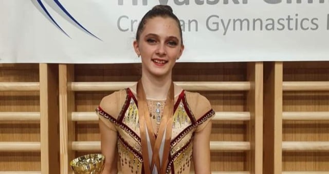 PH U RITMIČKOJ GIMNASTICI Vita Franov (KRG Sirena) treća u državi u višeboju