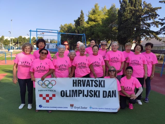 Rekreativci i sportaši obilježili Hrvatski olimpijski dan