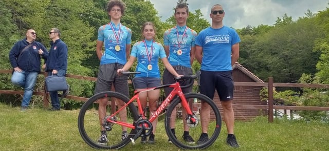 Tri naslova državnih prvaka za Biciklistički klub Zadar