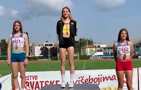 ATLETIKA Jana Bujan iz Fortiusa prvakinja Hrvatske u višeboju