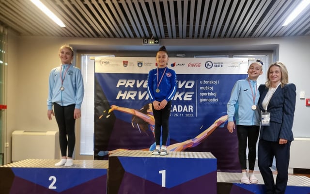 Amelie Gašparović kadetska prvakinja Hrvatske u višeboju!