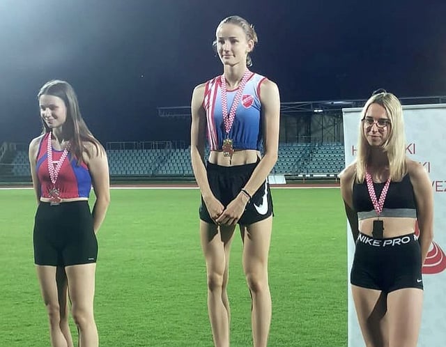 Atletičarka AK Alojzije Stepinac Antonia Džaja donijela Zadru još jednu državnu medalju