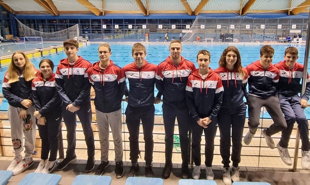 PK ZADAR Pripreme u 50m bazenu i 6 odličja sa mitinga ZPK