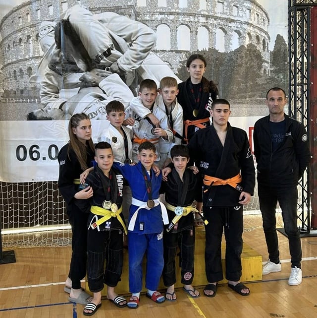 JIU JITSU – Zadrani uspješni u Puli