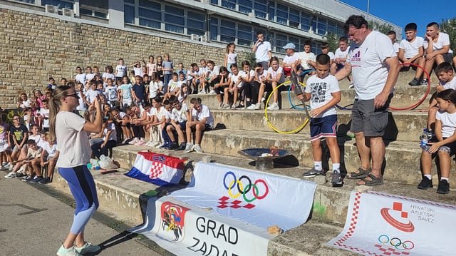 Na Višnjiku i u OŠ-i Zadarski otoci Hrvatski olimpijski dan
