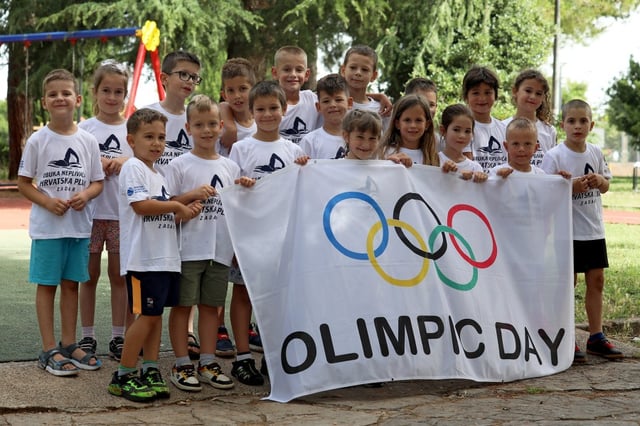 Mališani iz DV-a Radost obilježili Međunarodni olimpijski dan