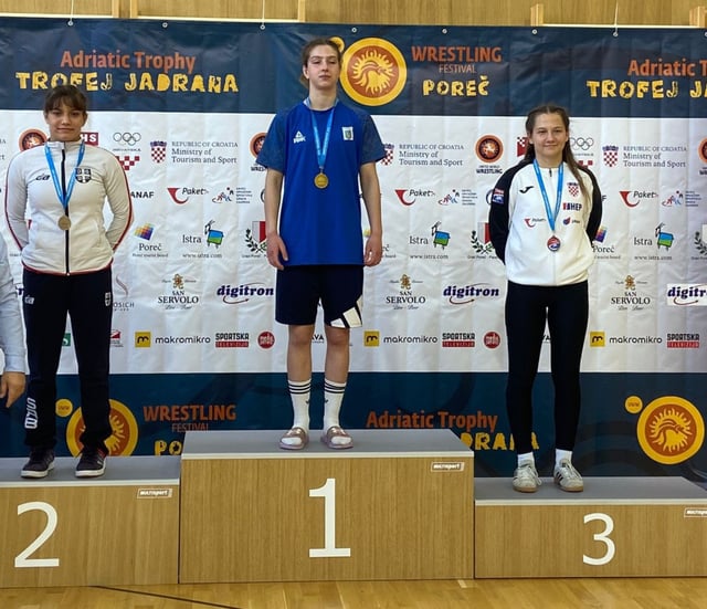 HRVANJE – Emanuela Rados brončana u Vrsaru