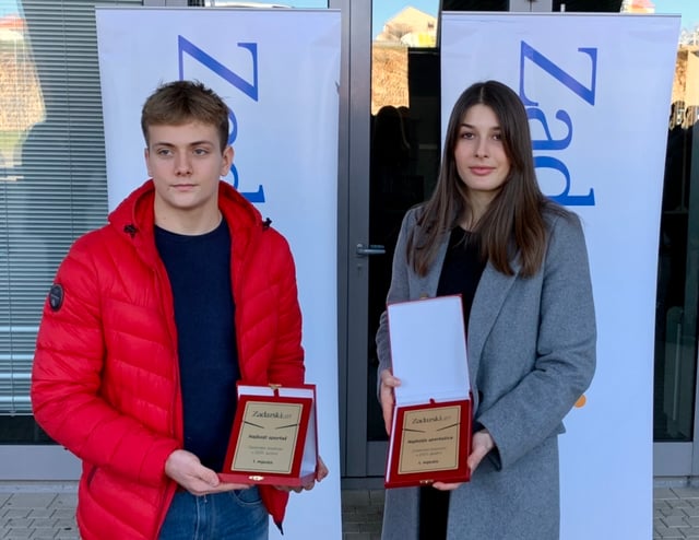 Matej Nevešćanin i Veronika Šokota najbolji sportaš i sportašica u akciji Zadarskog lista