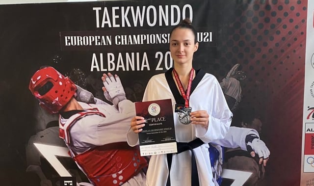 VELIKO POSTIGNUĆE Ariana Oreč srebrna na Mlađe seniorskom prvenstvu Europe