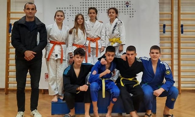 PRVENSTVO HRVATSKE U JIU JITSU Sedam zlata, 4 srebra i 1 bronca predstavnika Jiu Jitsu kluba Zadar
