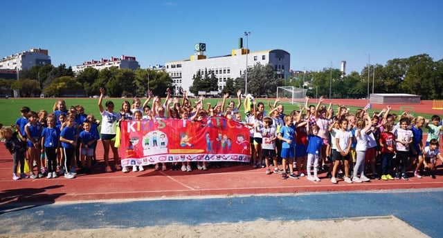 U nedjelju na Višnjiku održan “Kids’ Athletics Day”
