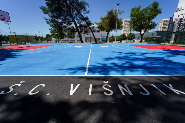 U ŠC Višnjik službeno otvorena dva terena za basket 3×3