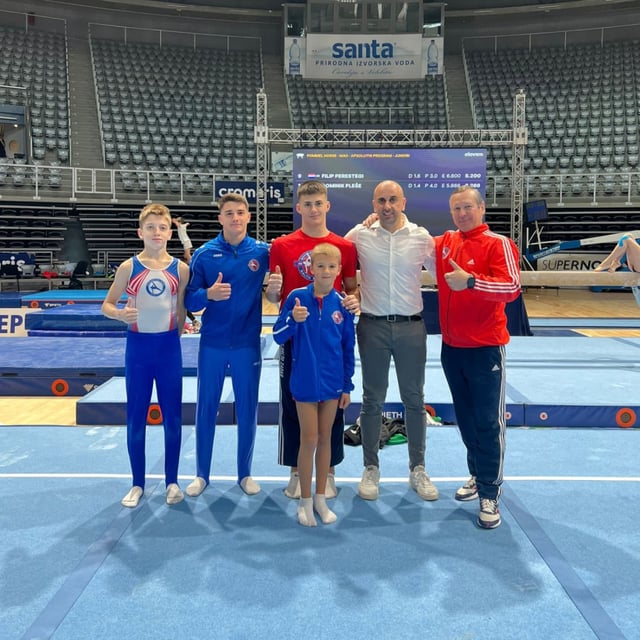GIMNASTIKA – Trijumf Nike Nevešćanina