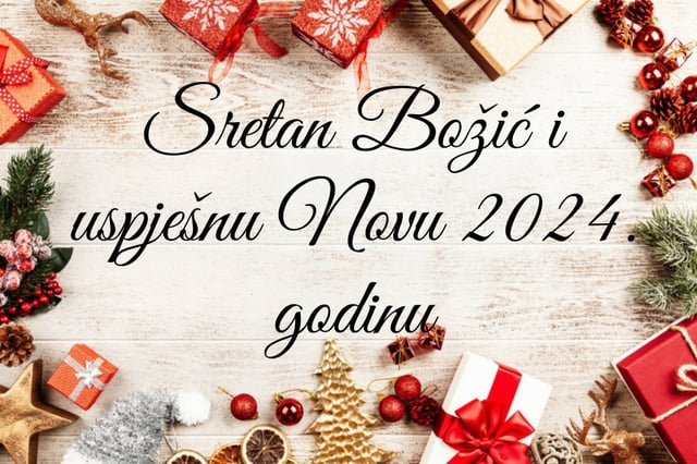 Sretan Božić i Nova Godina
