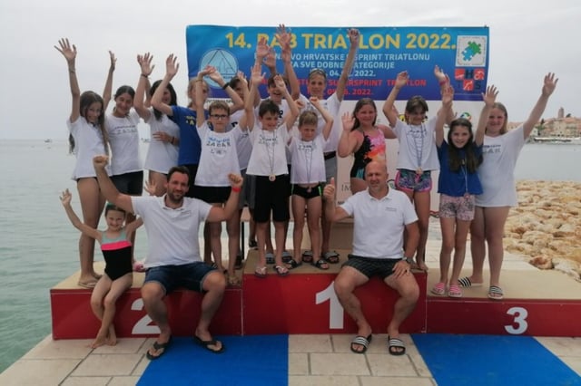 TRIATLON KLUB ZADAR Ivan Gobin prvak Hrvatske u kategoriji M40