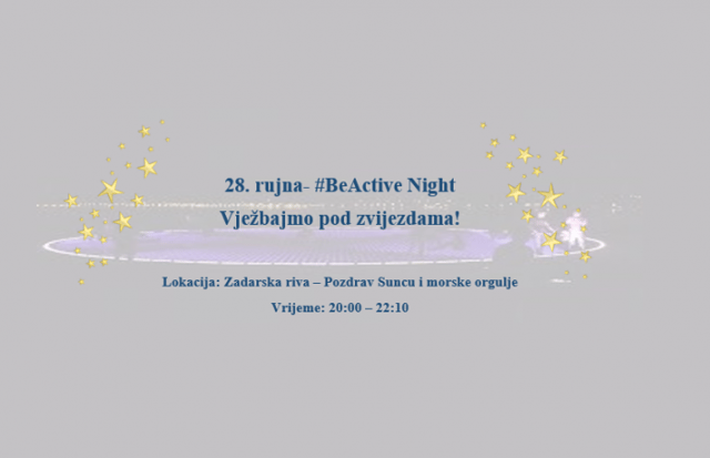 Europski tjedan sporta #BeActive Night