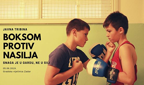 Javna tribina “Boksom protiv nasilja”