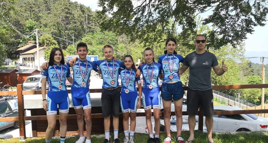 Tri zlata Biciklističkog kluba Zadar na Prvenstvu Hrvatske