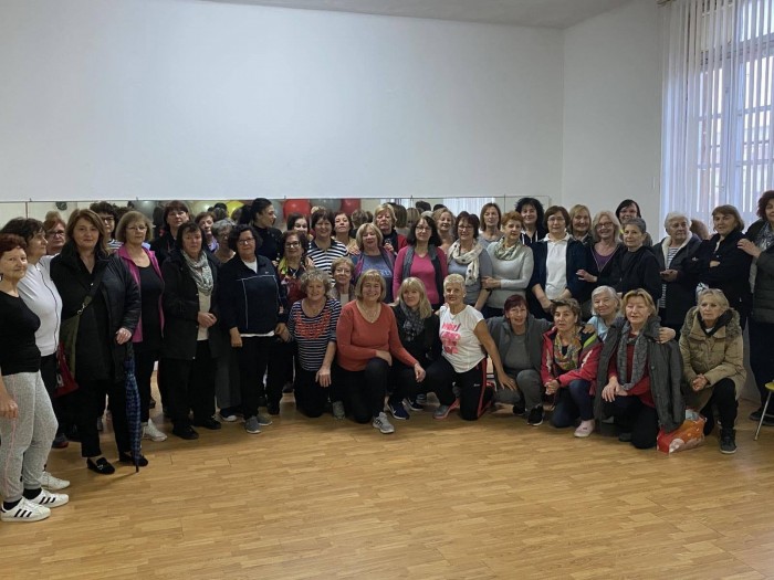 Održan domjenak povodom završetka programa sportske rekreacije za umirovljenike