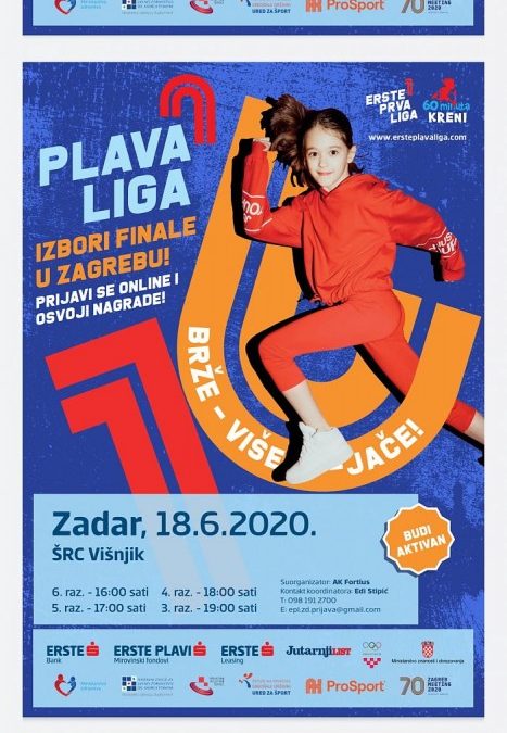 Erste Plava liga vraća se u Zadar