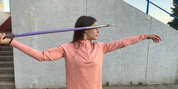 Zadarska atletičarka Veronika Šokota najuspješnija je mlađa juniorka u 2020. godini