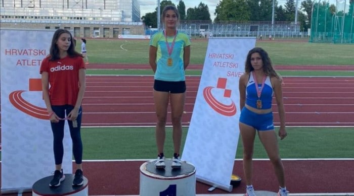 AŠK Zadar ima juniorsku prvakinju Hrvatske u bacanju koplja