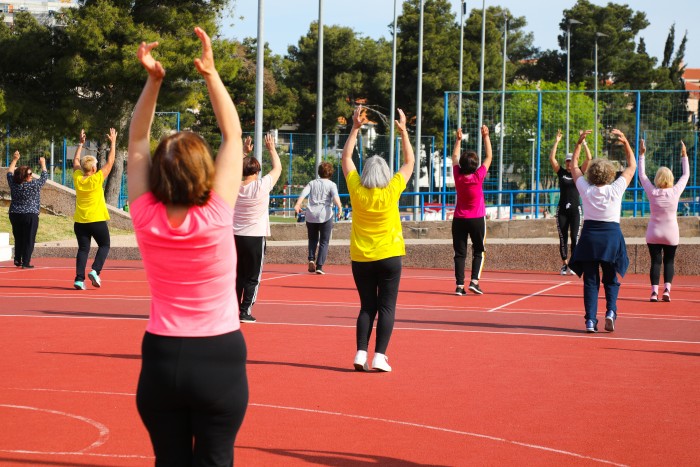 Ljetni program sportske rekreacije umirovljenika 65+