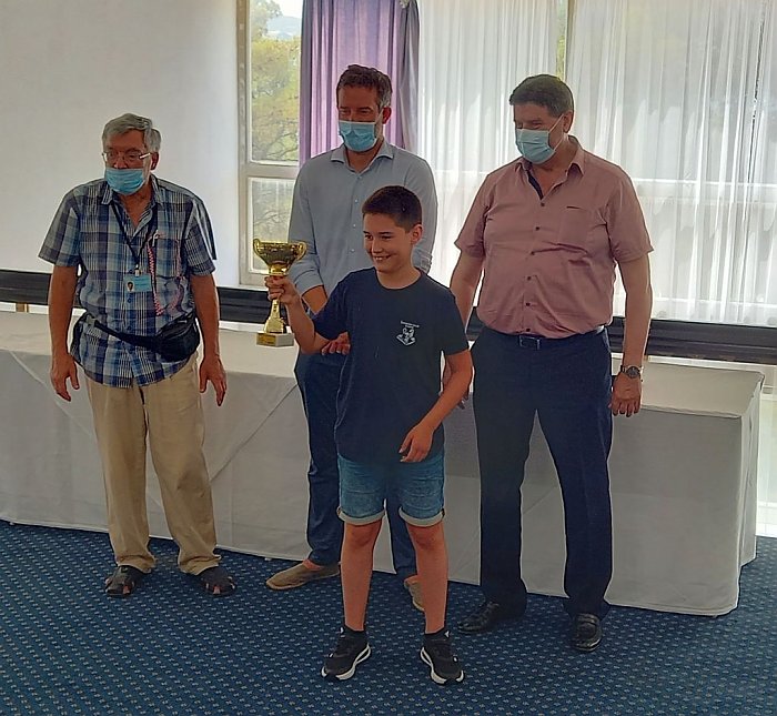Jure Tadić kadetski prvak Hrvatske u šahu u kategoriji U11