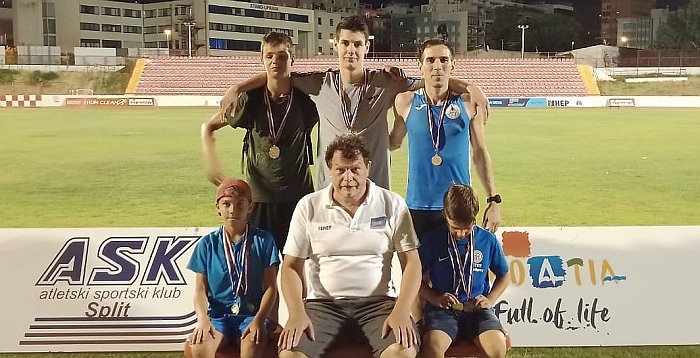 Devet novih odličja za atletičare AK Alojzije Stepinac