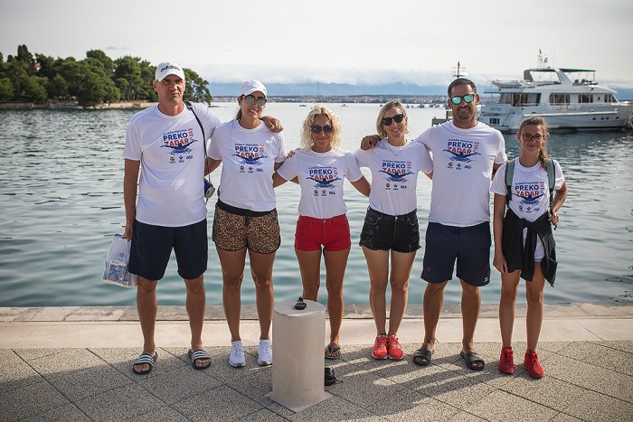 Organizatori maratona Preko Zadar privukli 150 plivača