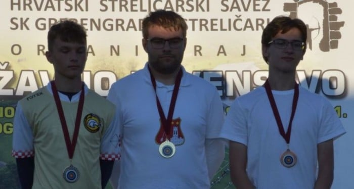 Prvenstvo Hrvatske u metnom streličarstvu: Luka Škara osvojio broncu