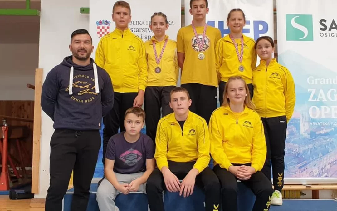 Zadarski hrvači i hrvačice uspješni na Peščenici! Lovre Strika, Emanuela Rados i Marcela Šumski rasturili konkurenciju na natjecanju