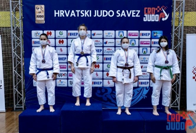 U KATEGORIJI +70 Ena Knez iz Judo kluba Zadar prvakinja Hrvatske do 16 godina