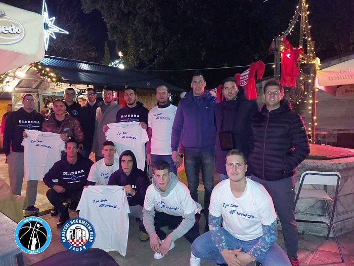 KK Diadora podržala adventsku kućicu Zadarska dica