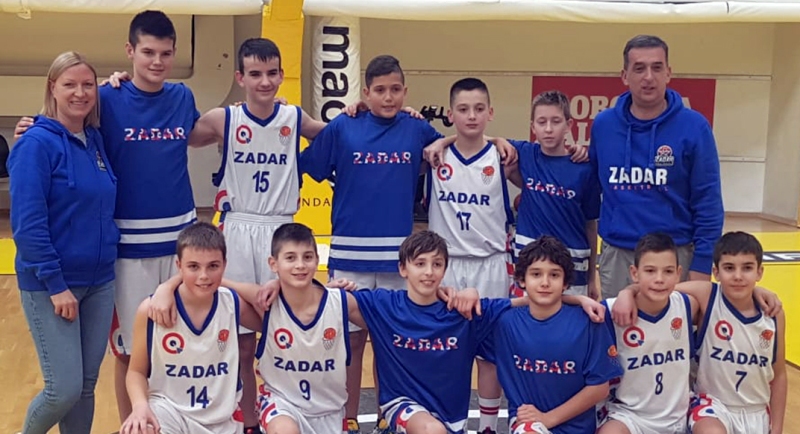 DALMACIJA KUP Prvo mjesto Škole košarke Zadar, Bruno Baričević najbolji igrač!
