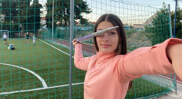PRIZNANJE HRVATSKOG ATLETSKOG SAVEZA Veronika Šokota najbolja mlađa juniorka u državi